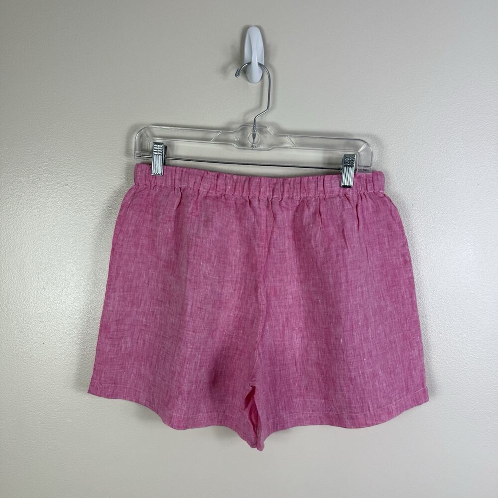 The Company Store Pajama Set Loungewear Short Sleeve Pink Size M - Picture 6 of 6